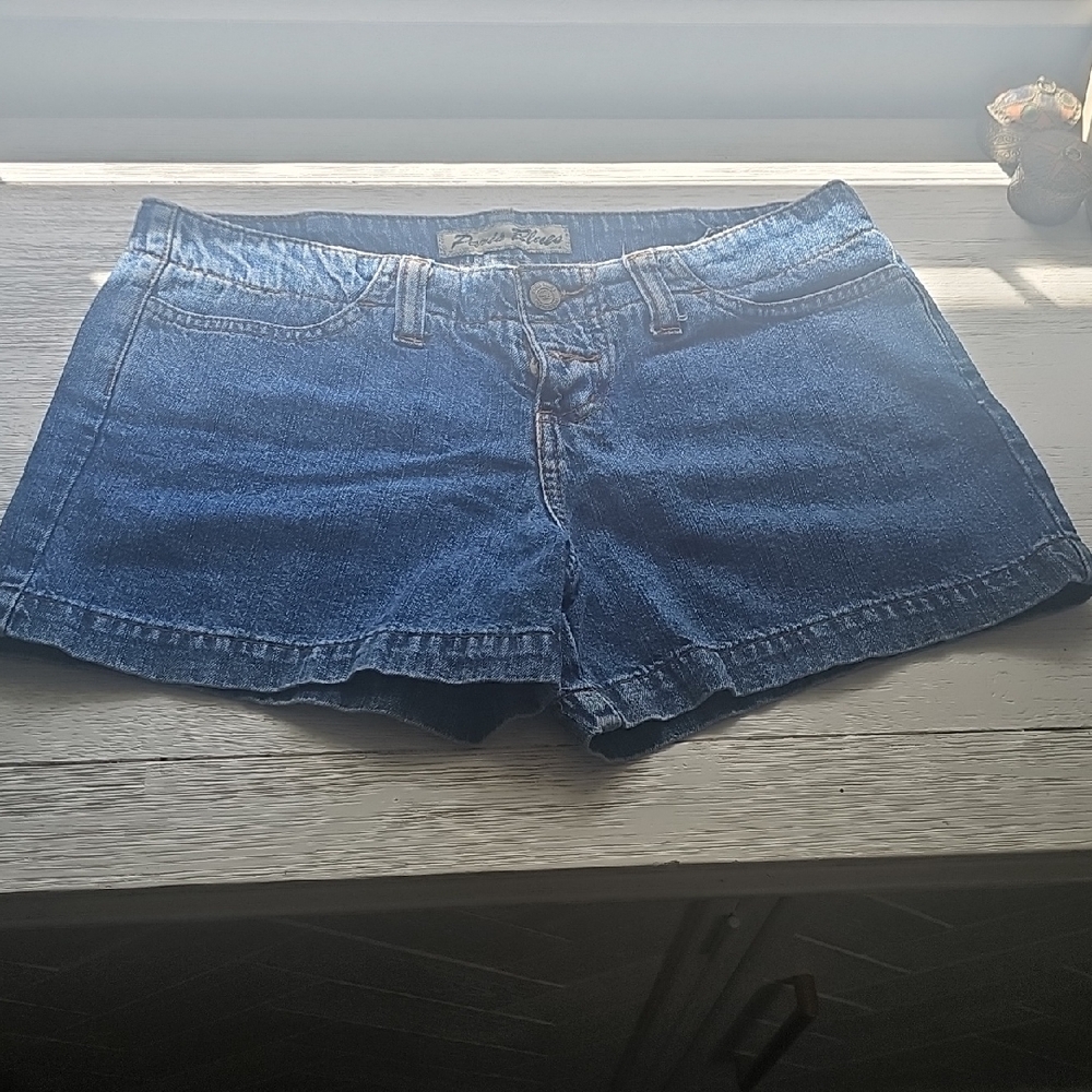 Paris Blues Dark Blue Jean Shorts